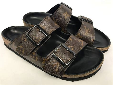 birkenstocks louis vuitton|Louis Vuitton Birkenstock style sandals.